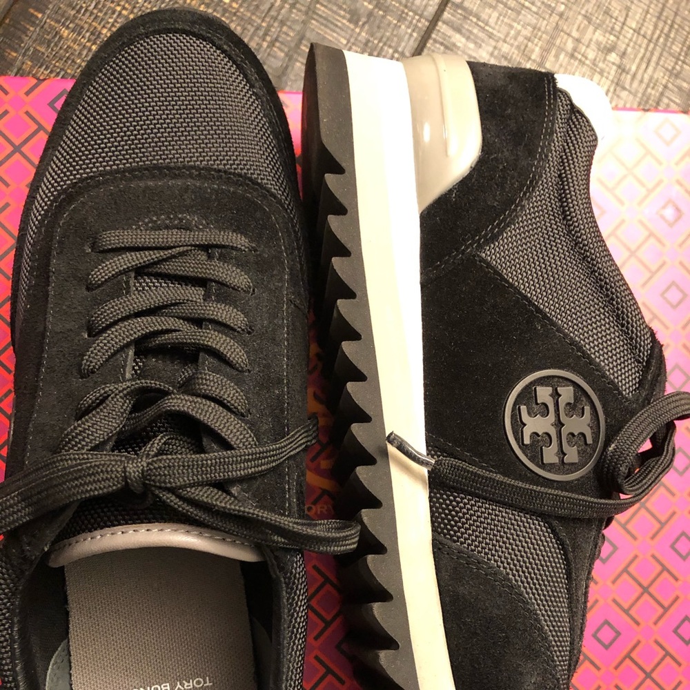 Tory Burch Sawtooth Logo Sneaker